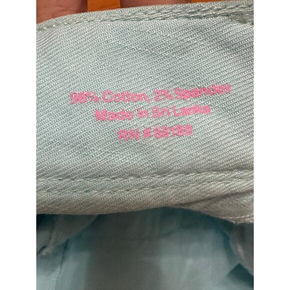 Lilly Pulitzer Kelli Shorts Skye Blue Size 8 NWT - Picture 8 of 10